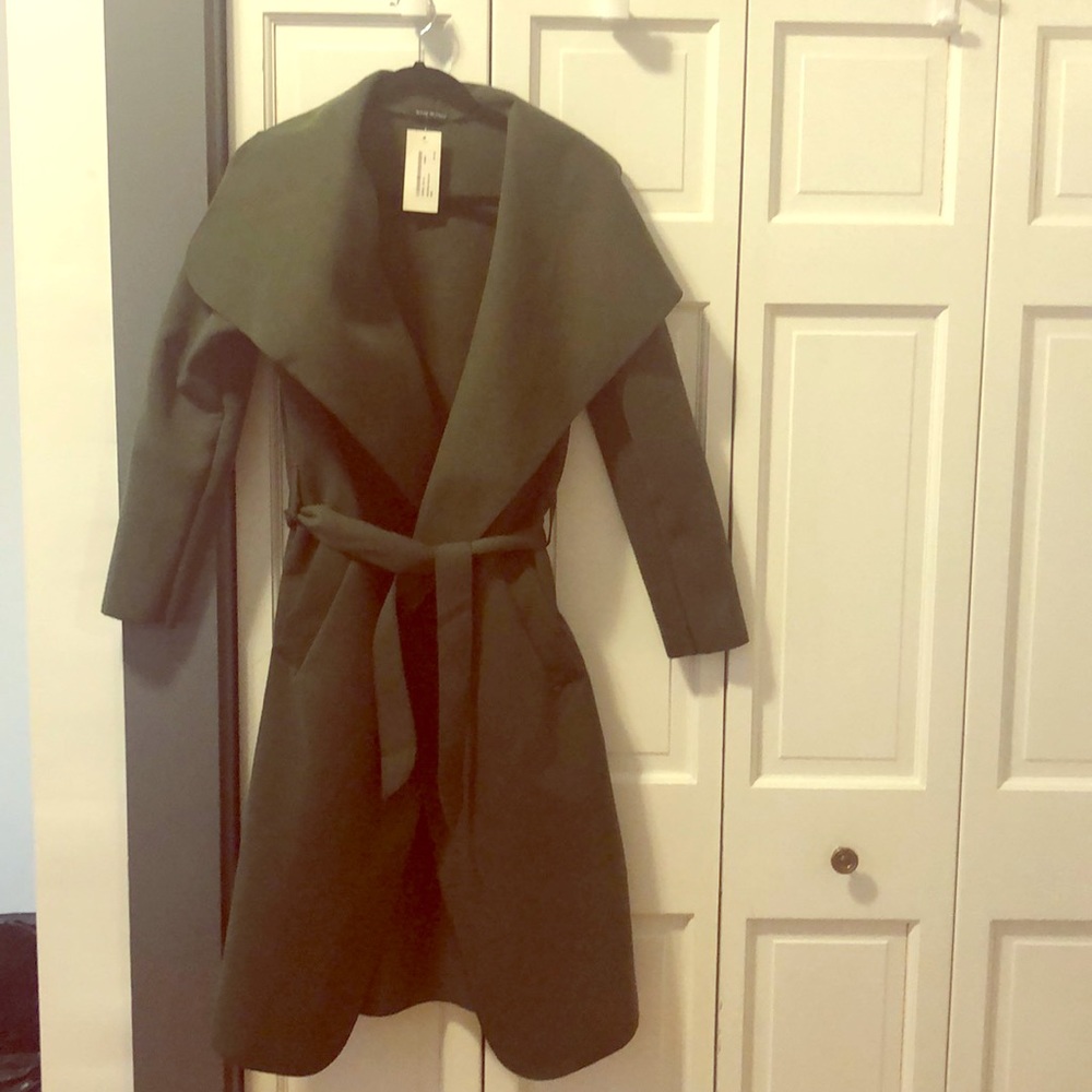 Light weight olive coat